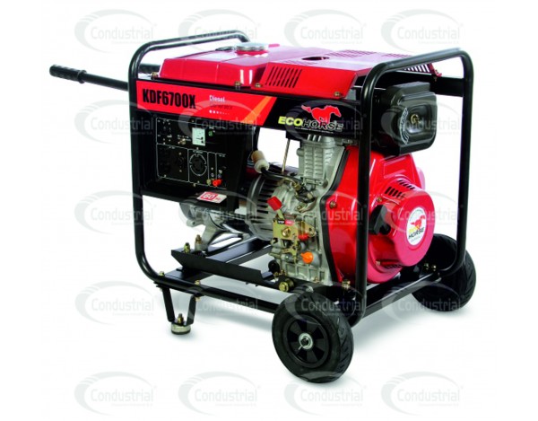 PLANTA ELECTRICA DIESEL - ECOHORSE - KDF6700X