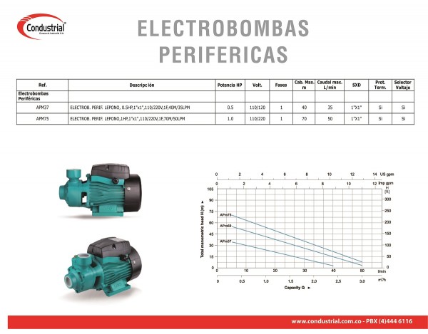 ELECTROBOMBA PERIFERICA APM37