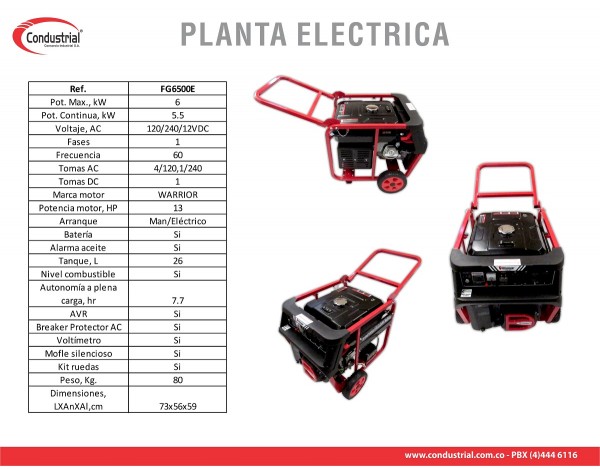 PLANTA ELECTRICA  A...