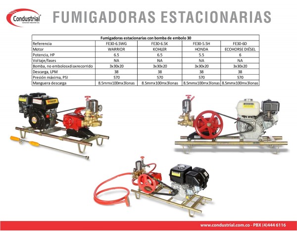 FUMIGADORA ESTACIONARIA...