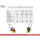 PLACA COMPACTADORA A GASOLINA - CIMAR - CPC60-6.5WG