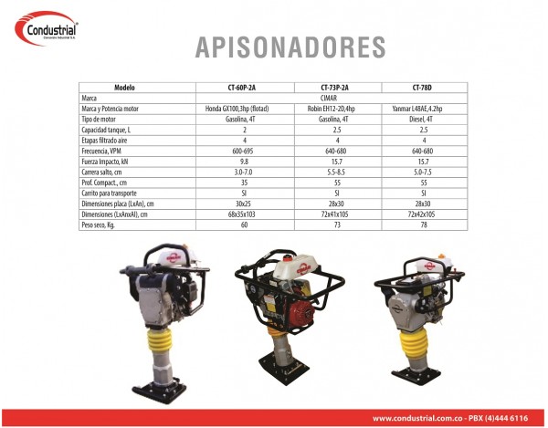 APISONADOR DIESEL - CIMAR -...